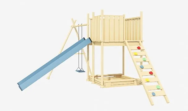 Zdjęcie Jak zrobić drewniany plac zabaw - krok po kroku i bezpiecznie