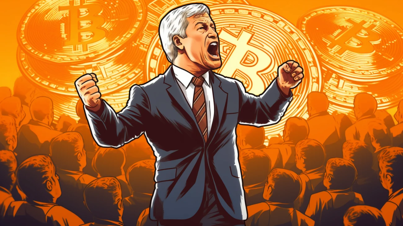 Teorie spiskowe dotyczące ataków na bitcoina ze strony CEO JPMorgan. Jamie Dimon mistrzem aktorstwa?