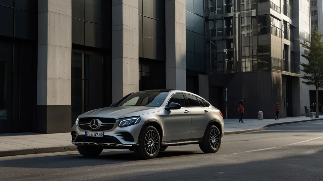 Zdjęcie Czy Mercedes GLC Coupe ma idealne wymiary do miasta? Analiza