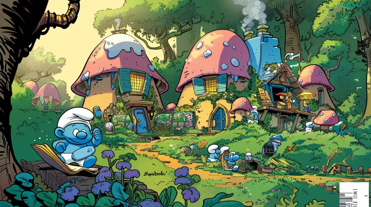 Zdjęcie Smerfy Komiks: Przygody smerfów w komiksie - jakie są ich najnowsze wyzwania?