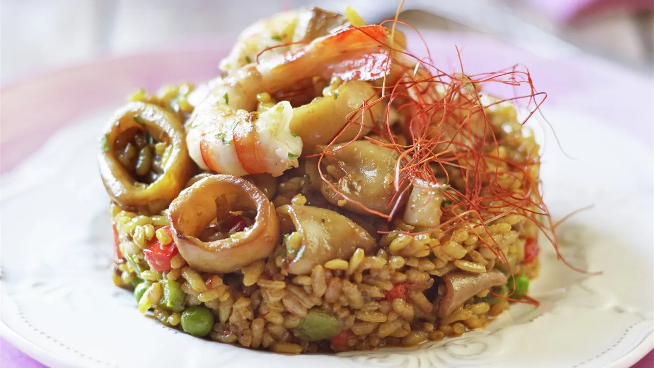 Zdjęcie Deliciosa receta de arroz con calamares que no puedes dejar de probar