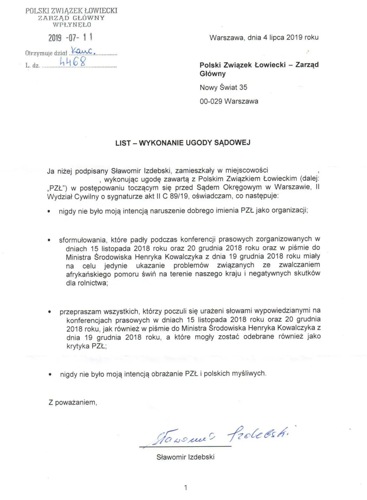 Zdjęcie Jak napisać podanie o przyjęcie na staż do koła łowieckiego skutecznie