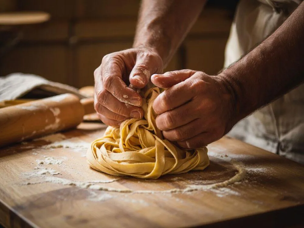 Zdjęcie Domowy makaron: prosty przepis, idealne ciasto i kluski al dente