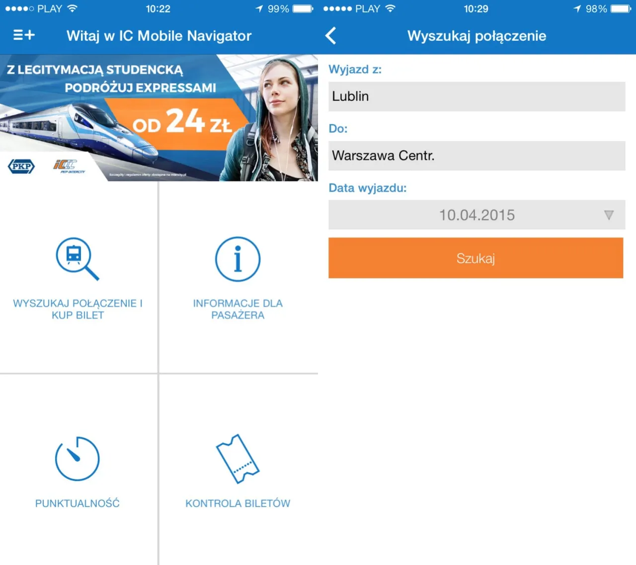Zdjęcie Jak kupić bilet przez internet PKP Intercity bez zbędnych problemów