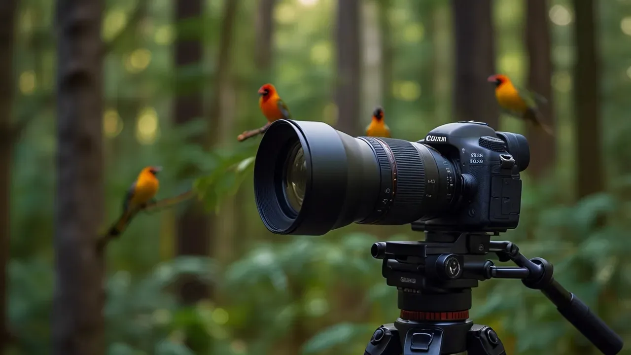 Zdjęcie Jaki aparat do fotografowania ptaków? Najlepsze modele i porady dla Ciebie