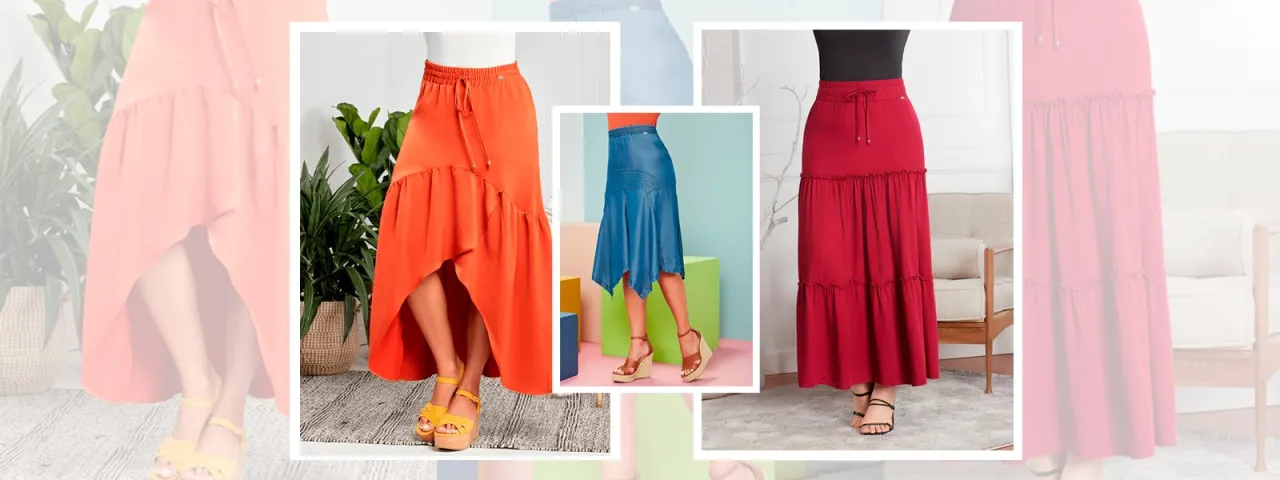 Zdjęcie Faldas largas modernas: elige el estilo perfecto para cada ocasión