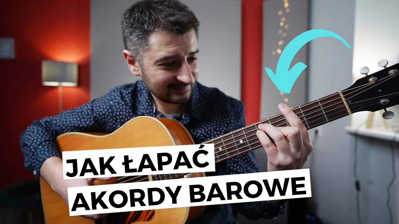 Zdjęcie Jak opanować chwyty gitarowe barowe i grać ulubione piosenki