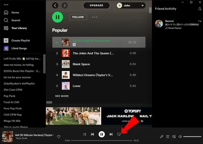 Zdjęcie Jak zapętlić piosenkę na Spotify i cieszyć się ulubionym utworem bez końca