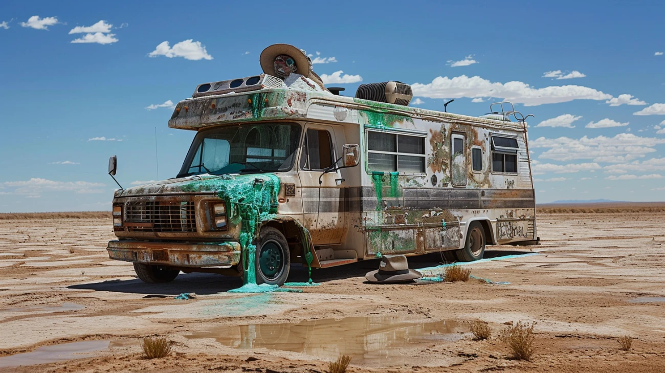 Zdjęcie Plakat z serialu "Breaking Bad" - dekoracja dla fanów produkcji