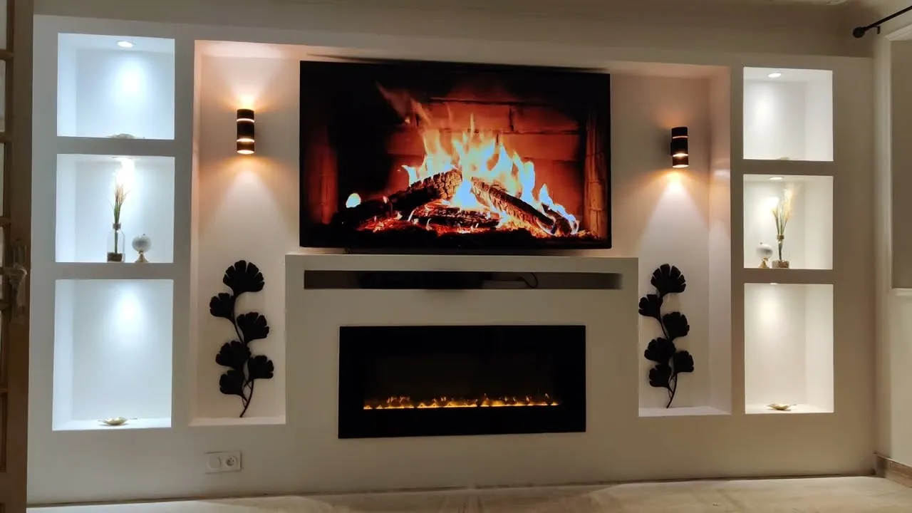 Zdjęcie Transformez votre espace avec des idées de coffrage télé inspirantes