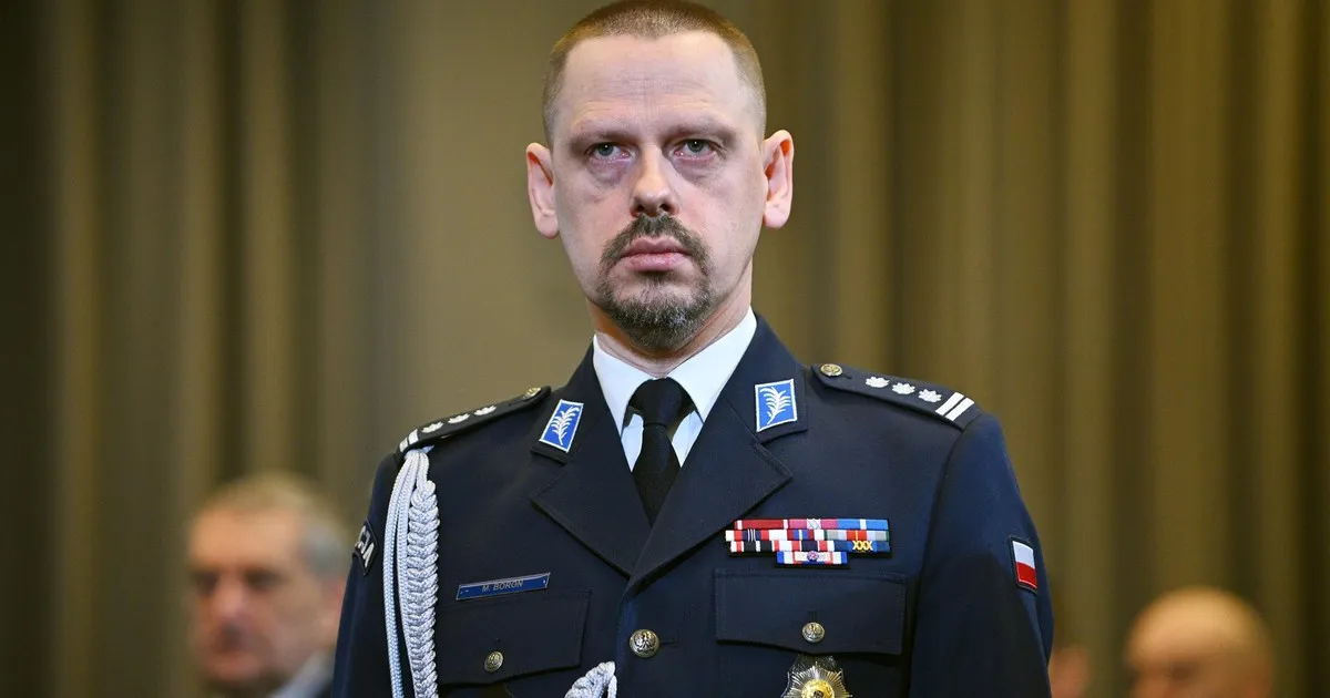 Zdjęcie Komendant KGP Marek Boroń: Jego rola i wpływ na policję w Polsce