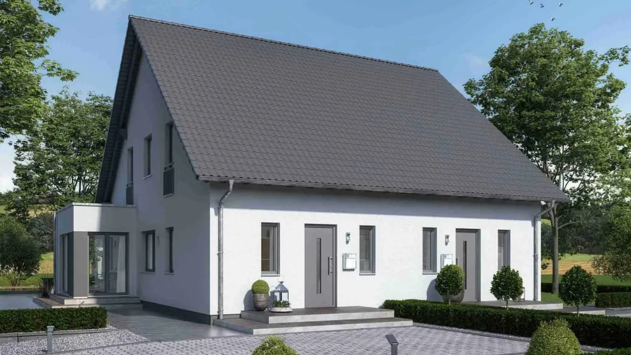 Zdjęcie Was kostet doppelhaushälfte mit keller? Kostenfaktoren und Beispiele