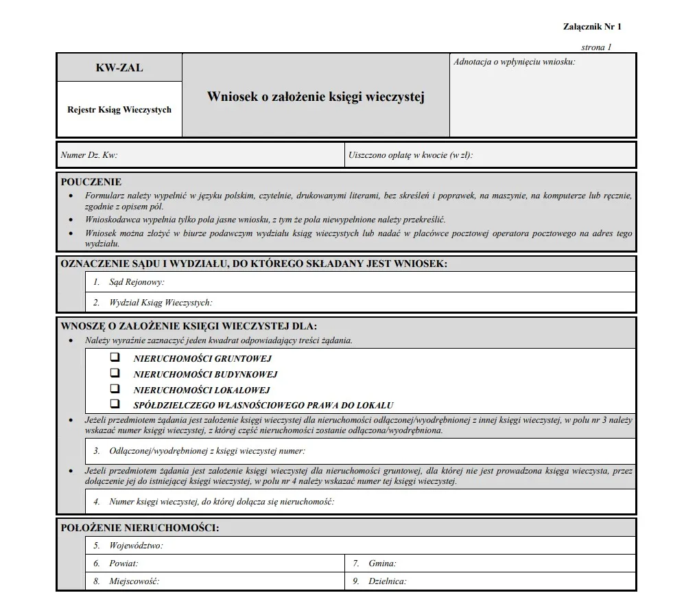 Zdjęcie Jak założyć księgę wieczystą na mieszkanie bez zbędnych formalności