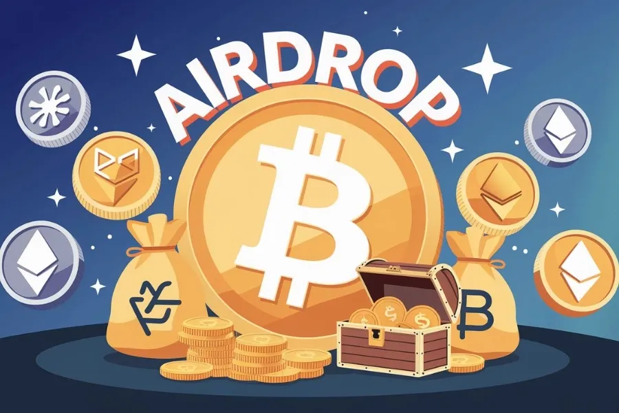 Zdjęcie Co to jest airdrop kryptowaluty i jak uniknąć oszustw?