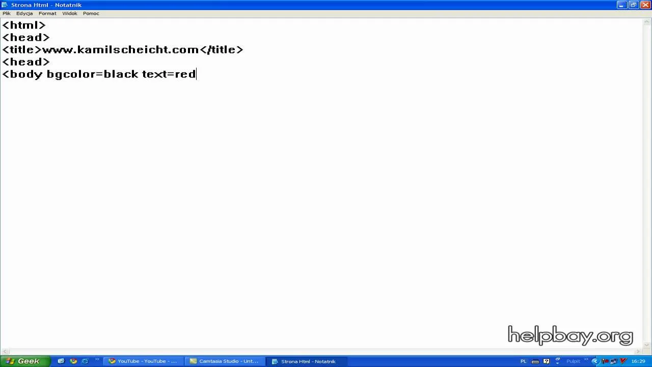 Zdjęcie Jak łatwo stworzyć plik HTML w Notatniku – krok po kroku dla początkujących