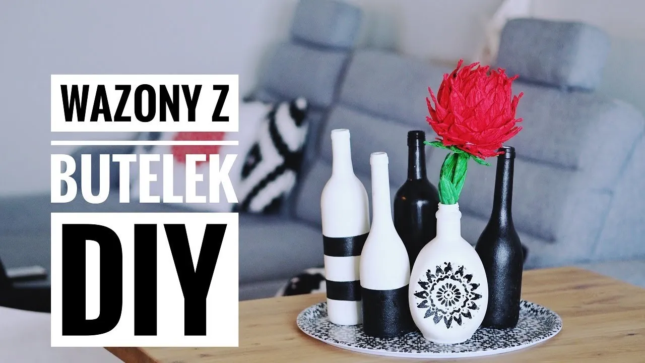 Zdjęcie Wazon z butelki krok po kroku: magiczny sposób na wyjątkową dekorację domu