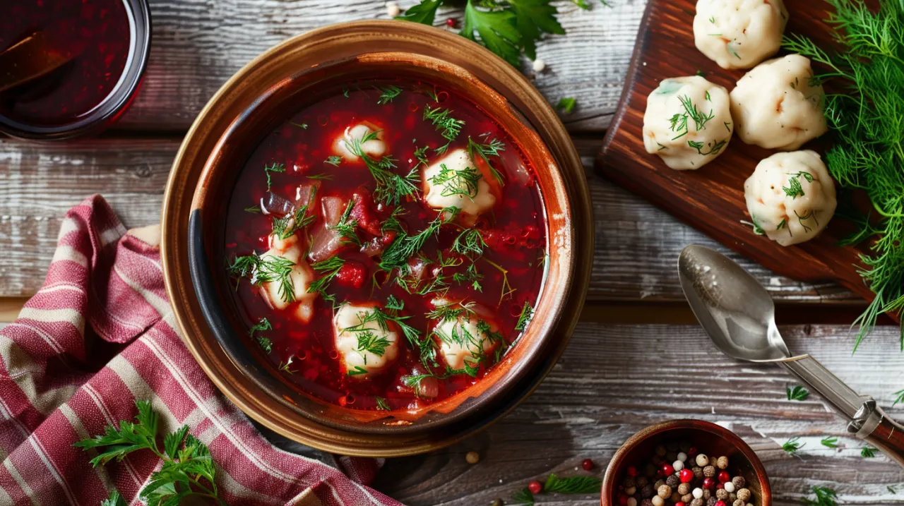 Zdjęcie Barszcz ukraiński w Thermomixie: Jak przygotować tę smaczną zupę?