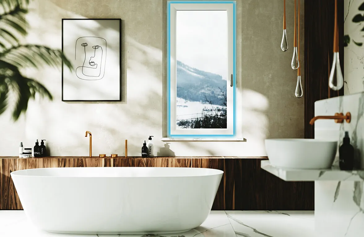 Zdjęcie Jakie okno do łazienki wymiary - idealne rozmiary dla komfortu i prywatności