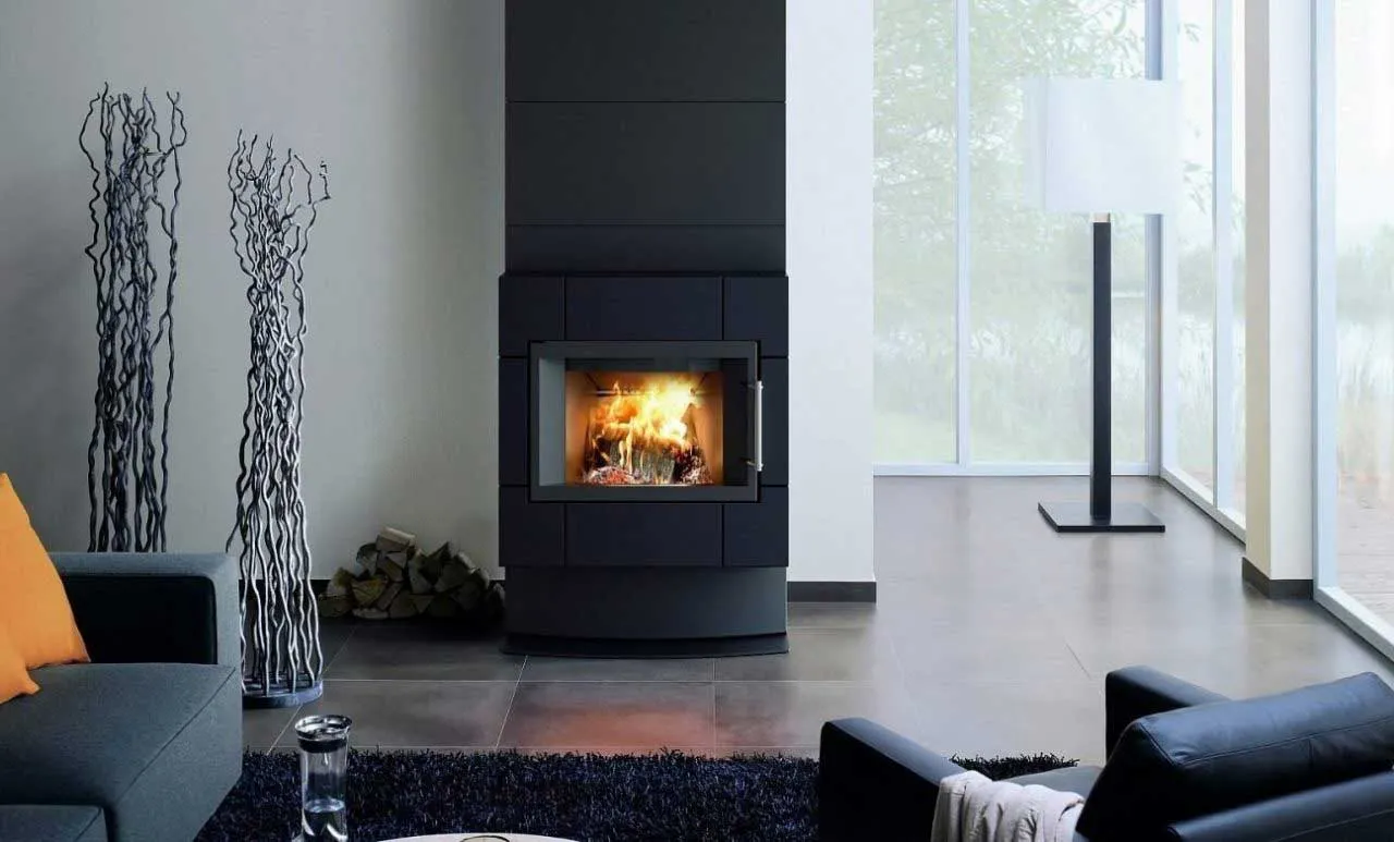 Zdjęcie Konglomerat na kominek – elegancka trwałość i nowoczesny design