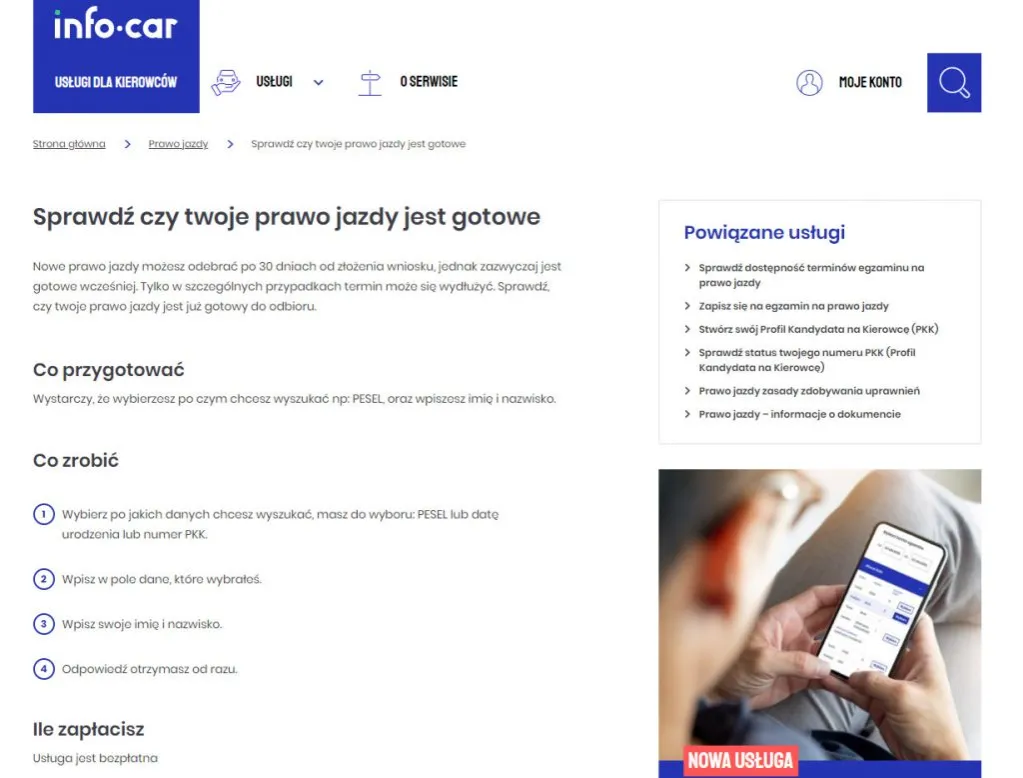 Zdjęcie Sprawdź czy prawo jazdy do odbioru - uniknij zbędnych opóźnień