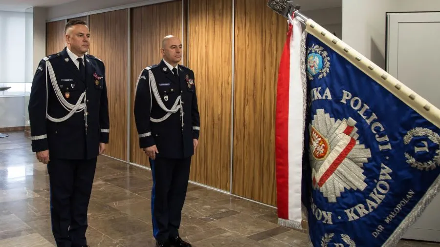 Zdjęcie Nowy komendant wojewódzki policji w Krakowie - zmiany i obowiązki