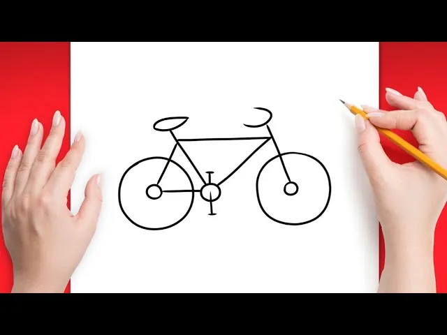 Zdjęcie Narysuj rower jak profesjonalista! Prosty poradnik krok po kroku.