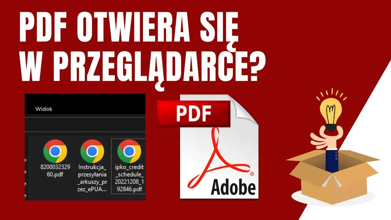 Zdjęcie Dlaczego pliki PDF zapisują się jako HTML? Oto najczęstsze przyczyny
