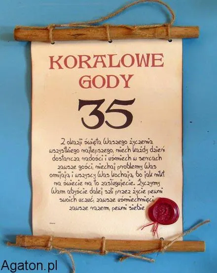 Zdjęcie Magiczne gody 35-lecia małżeństwa. Jak świętować wyjątkowy jubileusz?