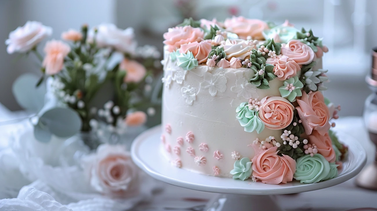 Zdjęcie Tort pastelowy: Jak zachwycić delikatną słodkością?