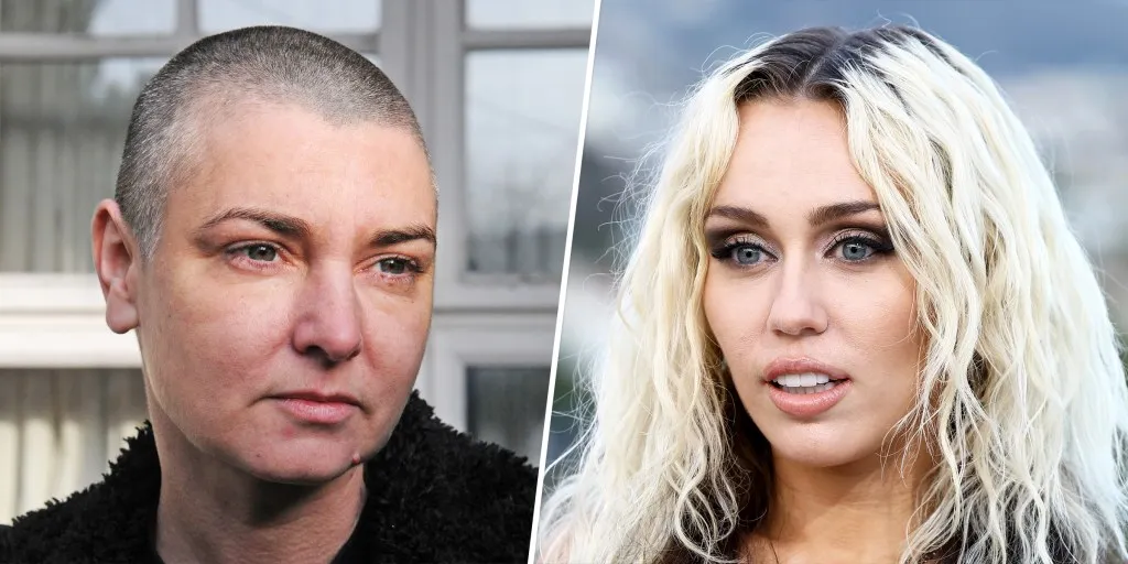 Zdjęcie Sinead O&#039;Connor vs Miley Cyrus: O co poszło w głośnym konflikcie?