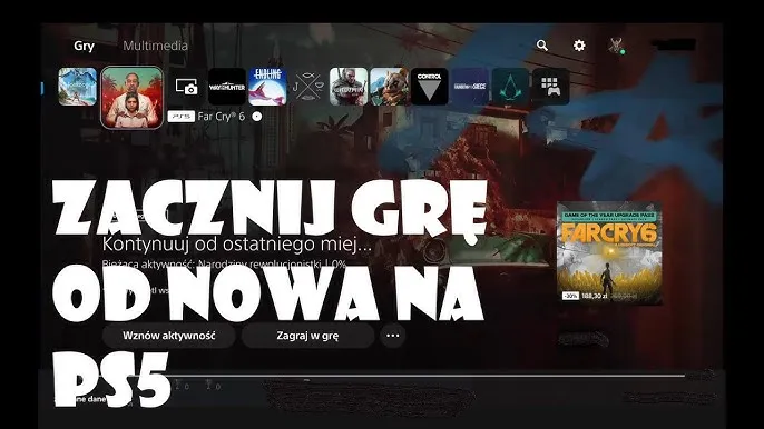 Zdjęcie Jak odinstalować grę na PS5 i nie stracić zapisanych danych