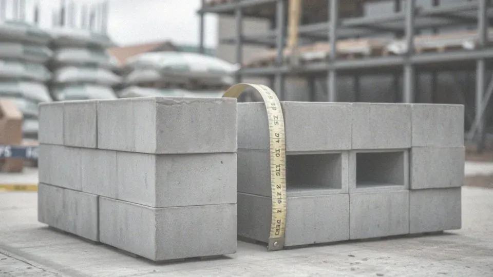 Zdjęcie Ile betonu potrzeba do pustaka szalunkowego 24x24x50? Oblicz to!