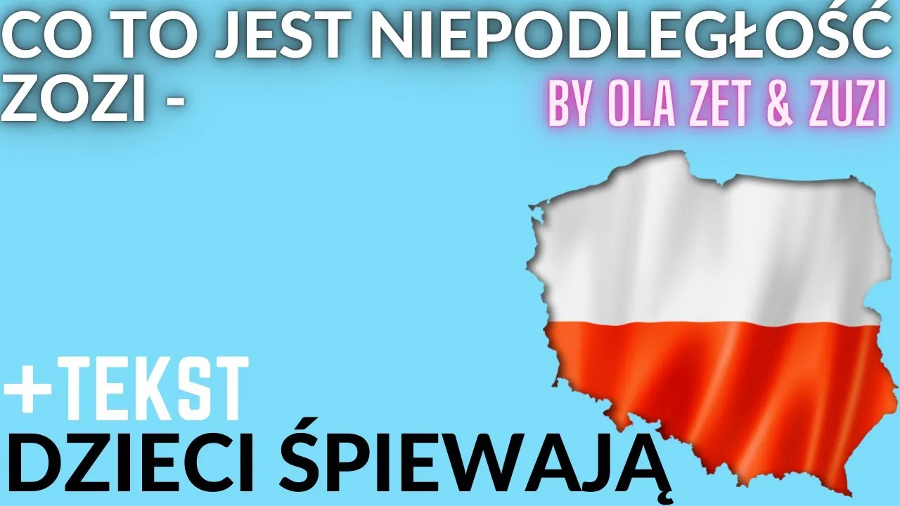 Zdjęcie Podkład muzyczny ZoZi - zrozumienie niepodległości dla dzieci