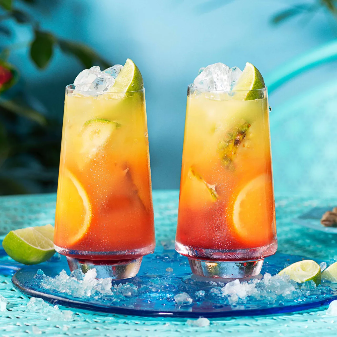 Zdjęcie Pyszny drink z Passoa i Malibu - przepis na Havana Sunrise