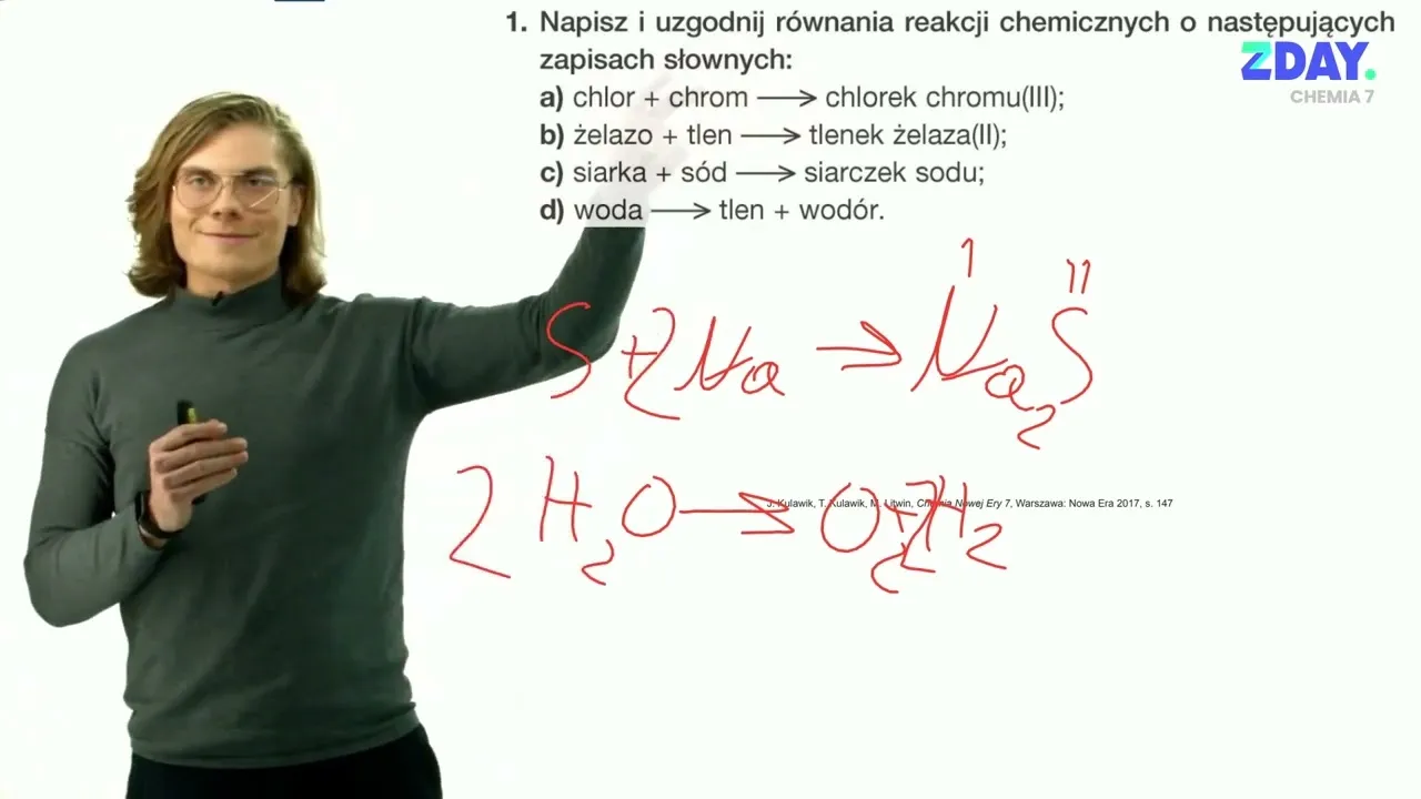 Zdjęcie Co to jest równanie reakcji chemicznej? Zrozum podstawy i przykłady