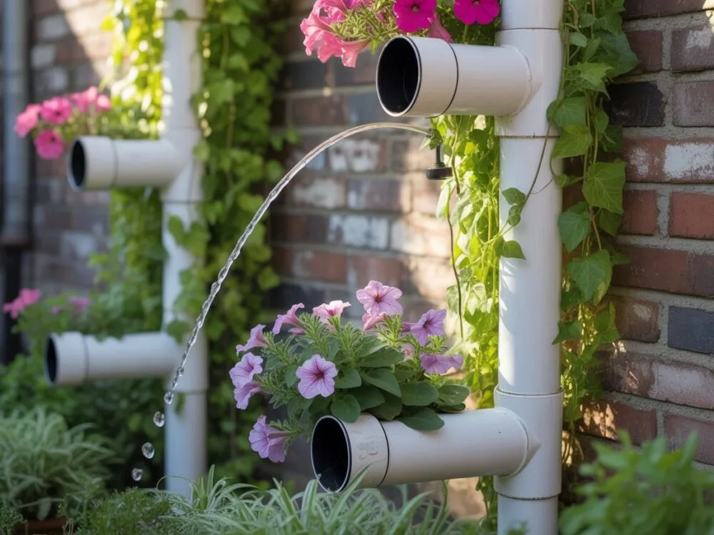 Zdjęcie Jak zrobić kwietnik z rury PCV - proste kroki i najlepsze porady