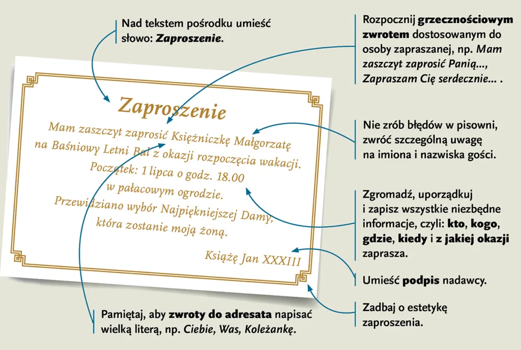 Zdjęcie Zaproszenie z żoną czy małżonką - jak wybrać odpowiednią formę?