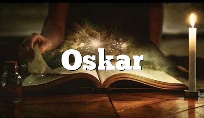 Zdjęcie Skąd pochodzi imię Oskar? Odkryj jego znaczenie i historię