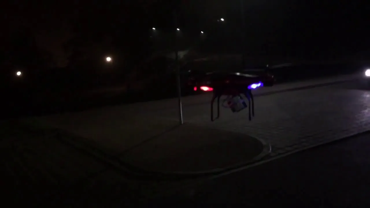 Zdjęcie Jak wygląda dron nocą? Fotografia dronów w nocy, praktyczne porady