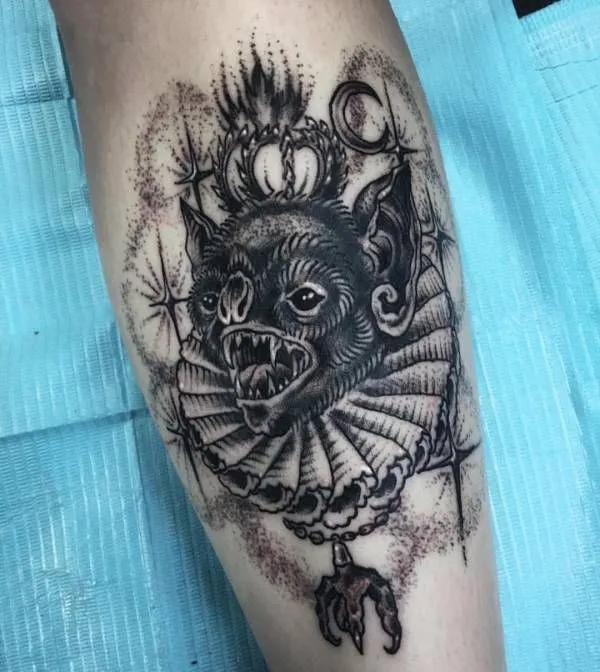 Zdjęcie Nietoperz tatuaż znaczenie - odkryj ukryte symbole i ich moc