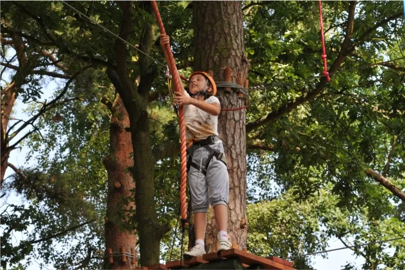 Zdjęcie Park linowy Pobierowo - najlepsze atrakcje i trasy dla rodzin
