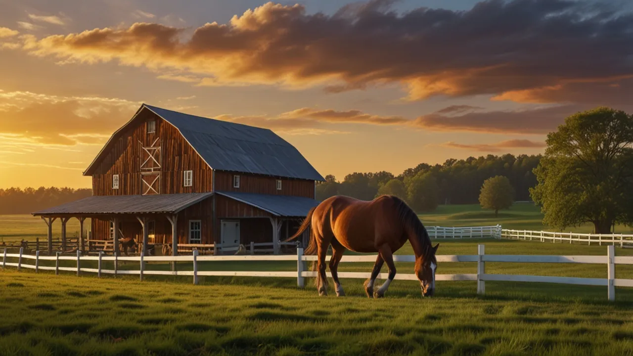 Zdjęcie Horse Farm Gra: Stwórz i zarządzaj własną stadniną koni online