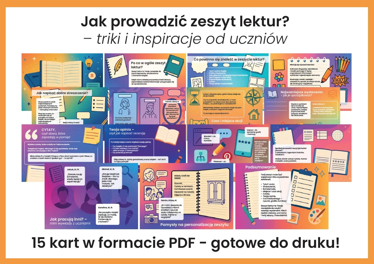 Zdjęcie Zeszyt lektur jak prowadzić: skuteczne metody na uporządkowanie myśli