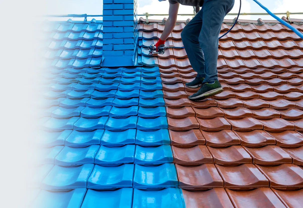 Zdjęcie Czym pomalować dachówkę ceramiczną, aby zyskała nowy wygląd i trwałość