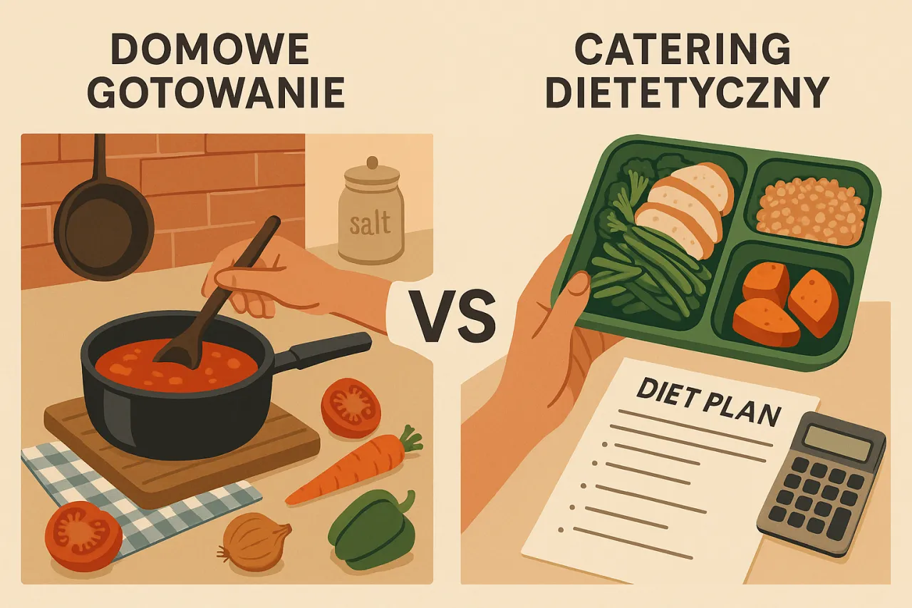Zdjęcie Catering dietetyczny czy gotowanie? Pełna analiza koszt&oacute;w i zysk&oacute;w