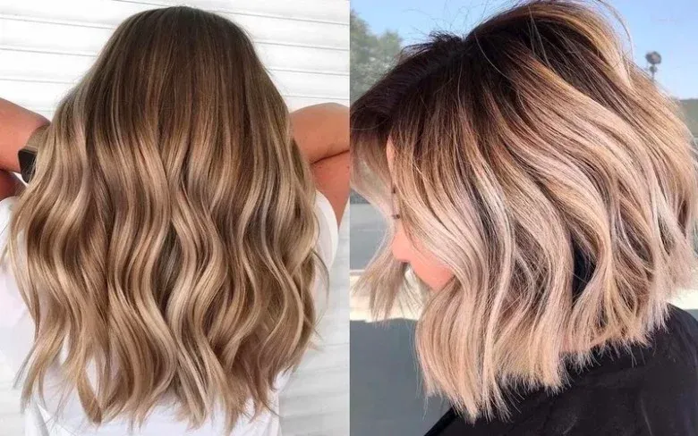 Zdjęcie Jak zrobić ciemne pasemka na blond włosach: krok po kroku