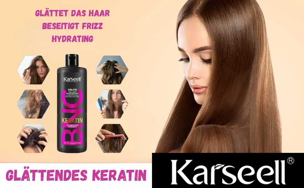 Zdjęcie Keratin für Haare: So reparieren Sie geschädigtes Haar effektiv