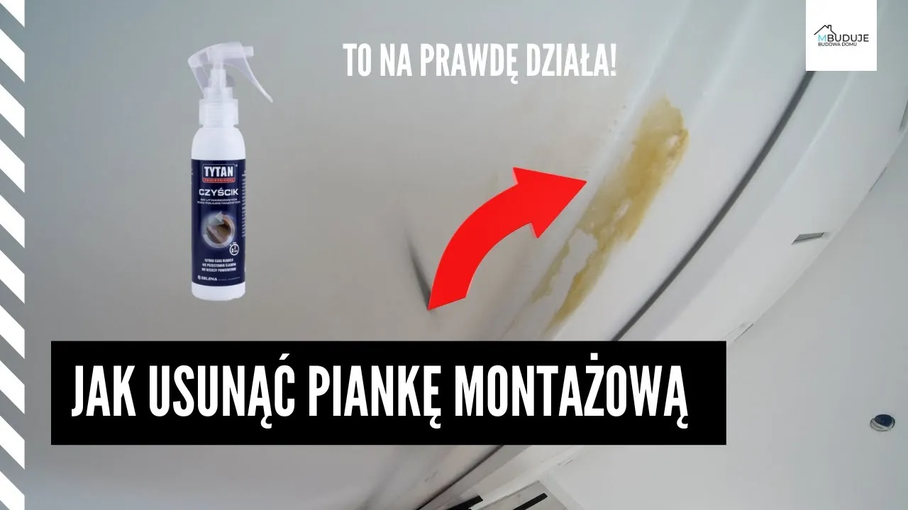 Zdjęcie Jak usunąć zaschniętą piankę montażową z drzwi bez uszkodzeń