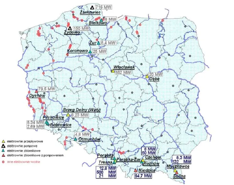 Zdjęcie Gdzie znajdują się elektrownie wodne w Polsce? Odkryj ich lokalizacje