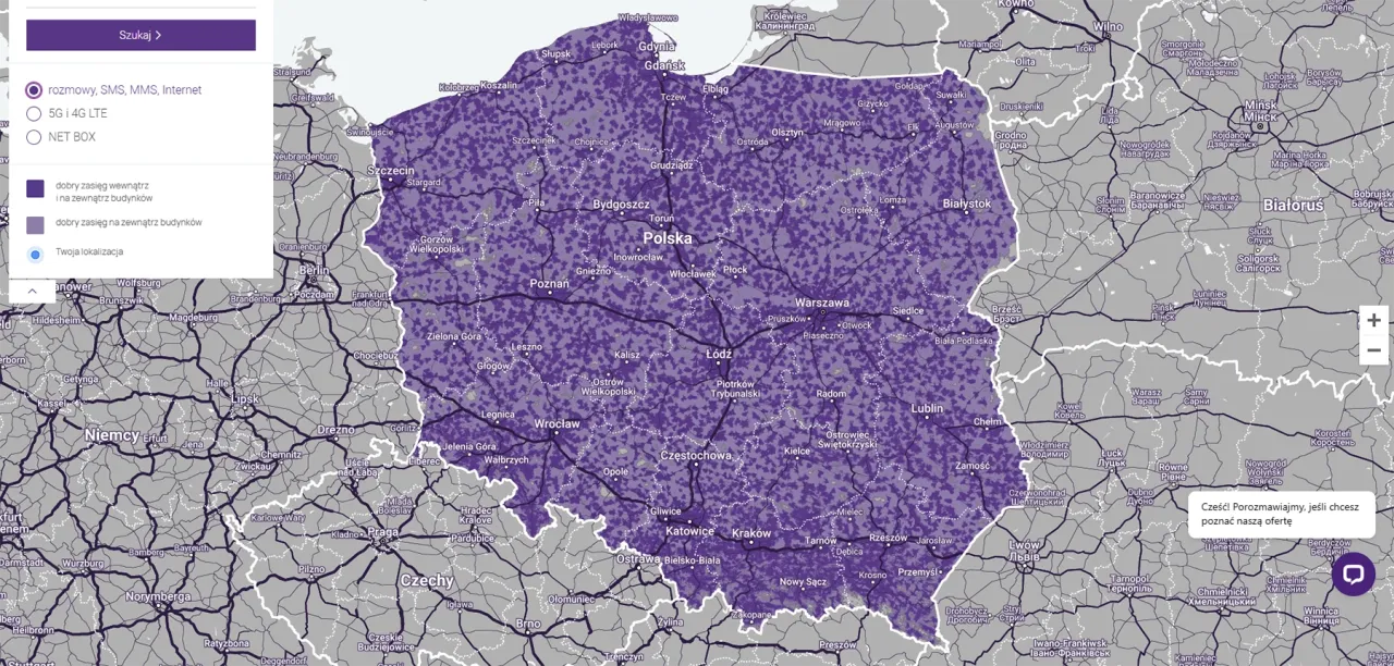 Zdjęcie Jaka sieć ma największy zasięg w Polsce? Zaskakujące wyniki 4G LTE